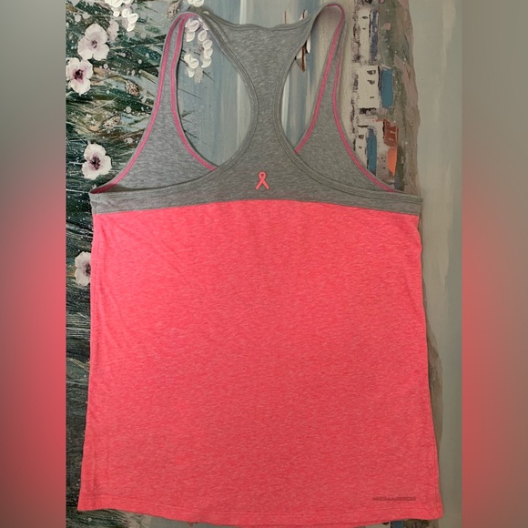 Rare Underarmour Hero Semi-Fitted Racerback Pink Tank Top Heat Gear💕 - Picture 6 of 14